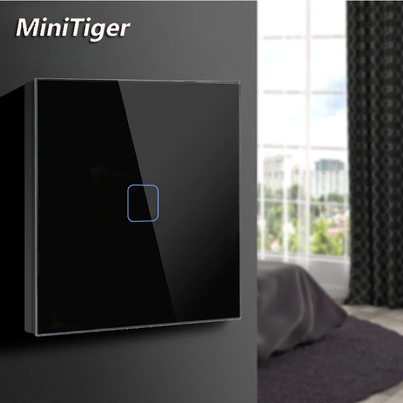 Умный сенсорный выключатель Minitiger с Wi-Fi настенный дистанционным светильник через