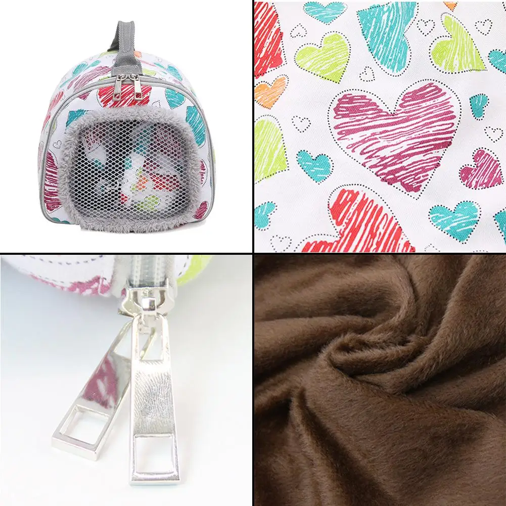 Маленькая переноска для хомяков Удобная дышащая сумка переноски хомяк Тоторо