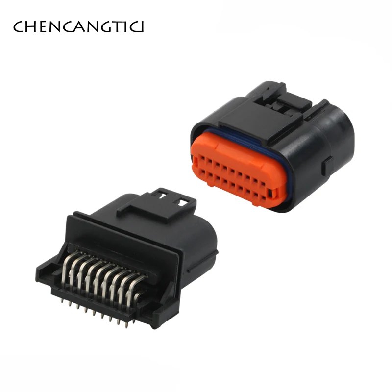 1 Набор 18 Pin Way MX23A18NF1 Pcb изогнутый водонепроницаемый автомобильный разъем жгута