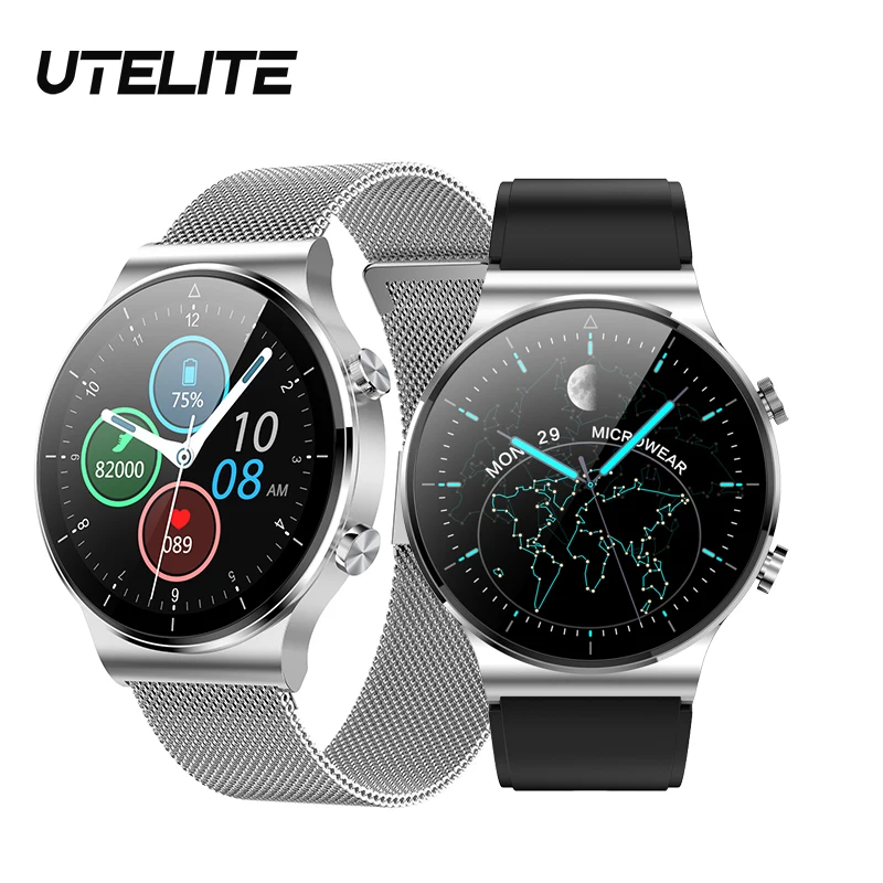 

Смарт-часы UTELITE M2, 1,3 дюйма, водостойкие, IP68, мАч