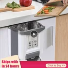 Ведро для Кухонных Отходов, 9 л, подвесная корзина для мусора, для дверцы шкафа, ведро для мусора, контейнер для мусора, бытовые инструменты для уборки