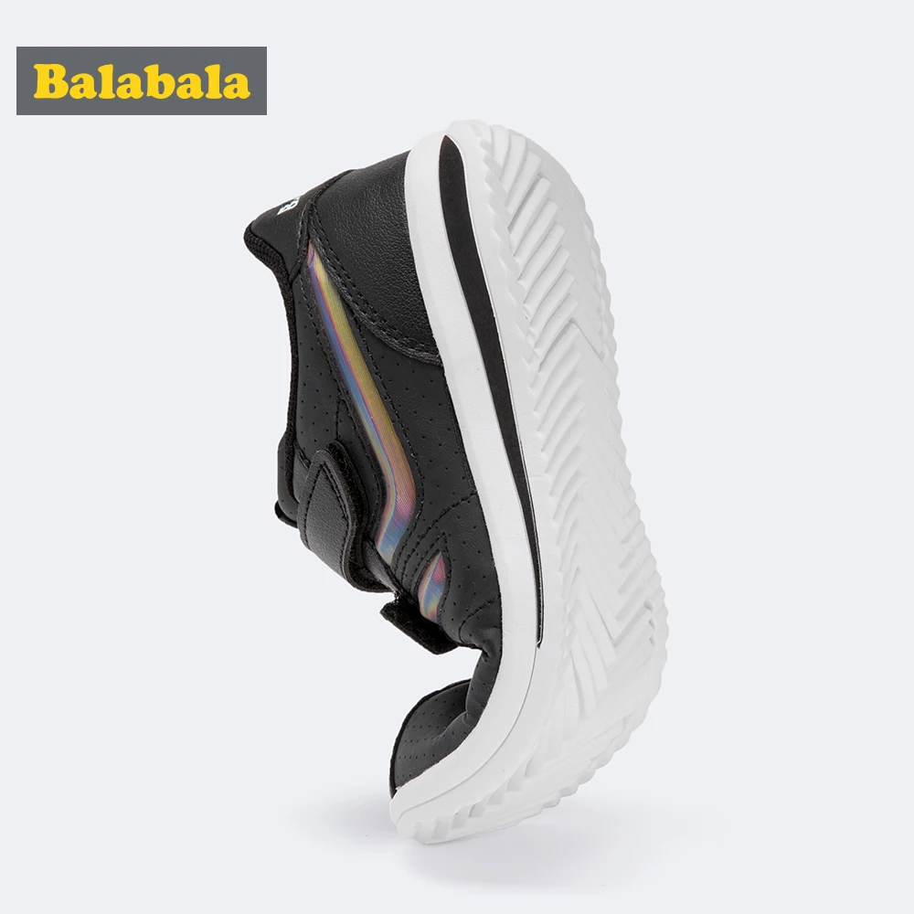 Balabala/Новинка весны 2019 Детская обувь Спортивные кроссовки для маленьких девочек