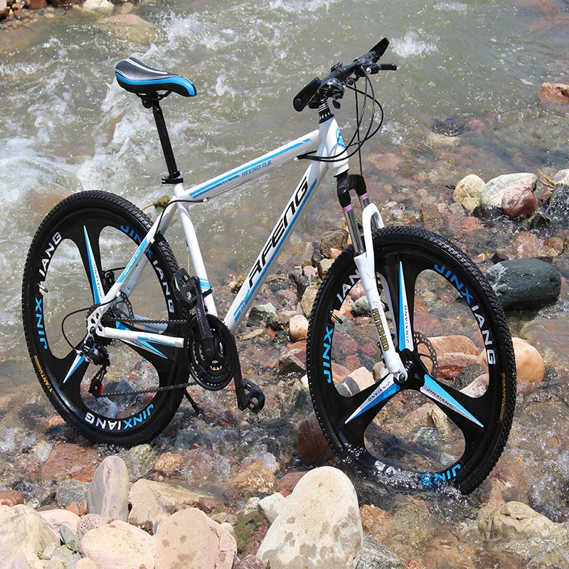 Горный велосипед механический дисковый тормоз 21 скорость колеса 26 дюймов
