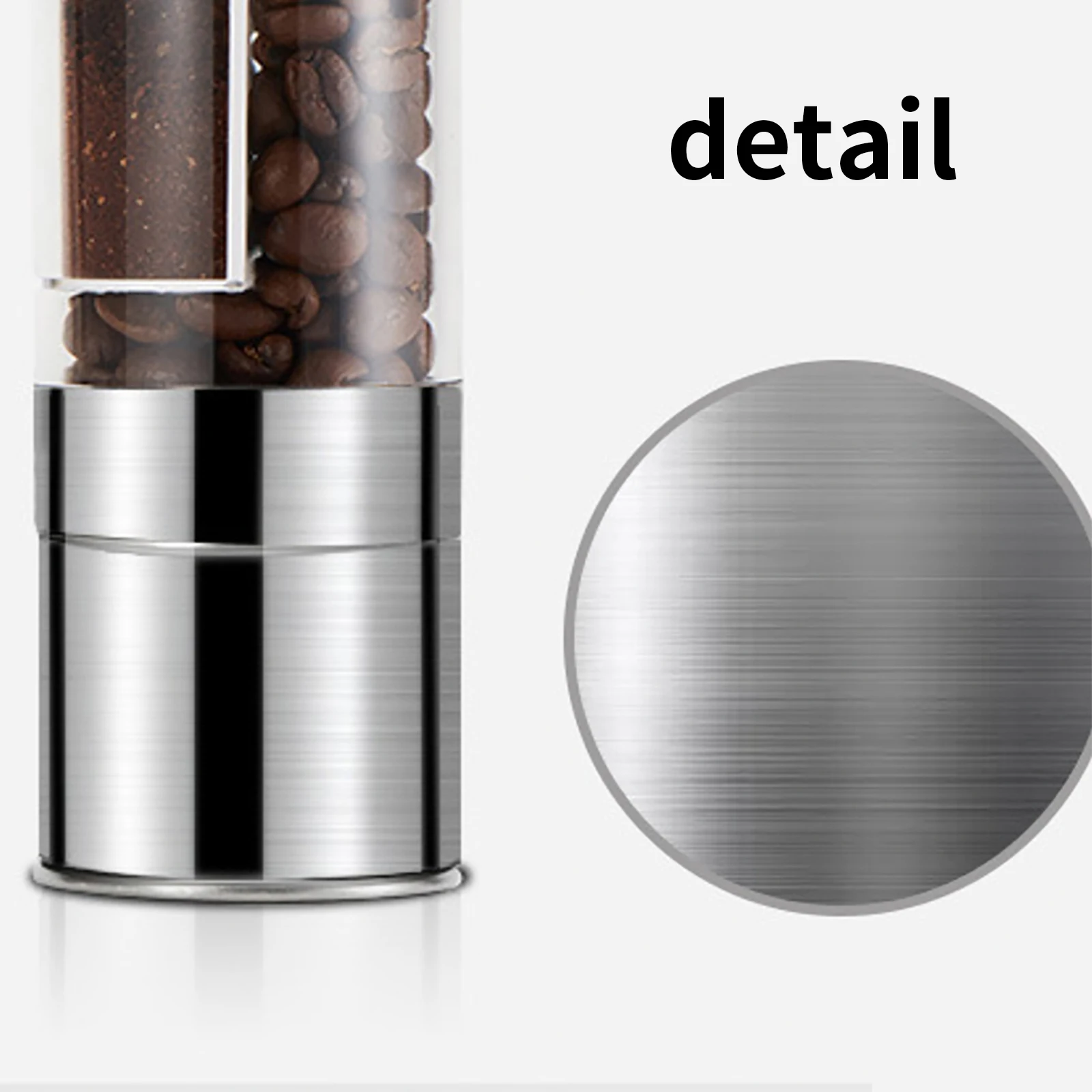 

Manual Grinding Bottle Double-Headed Pepper Mill Pepper & Salt Grinder/Mill High-Toughness Adjustable Kitchen Grinding Gadgets