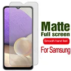 Матовое закаленное стекло без отпечатков пальцев для Samsung a32 5g a02 a02s a12 a 02s a 32 4g m31, защитная пленка для экрана, матовое стекло