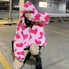 Женские толстовки большого размера, милые Куртки в стиле 