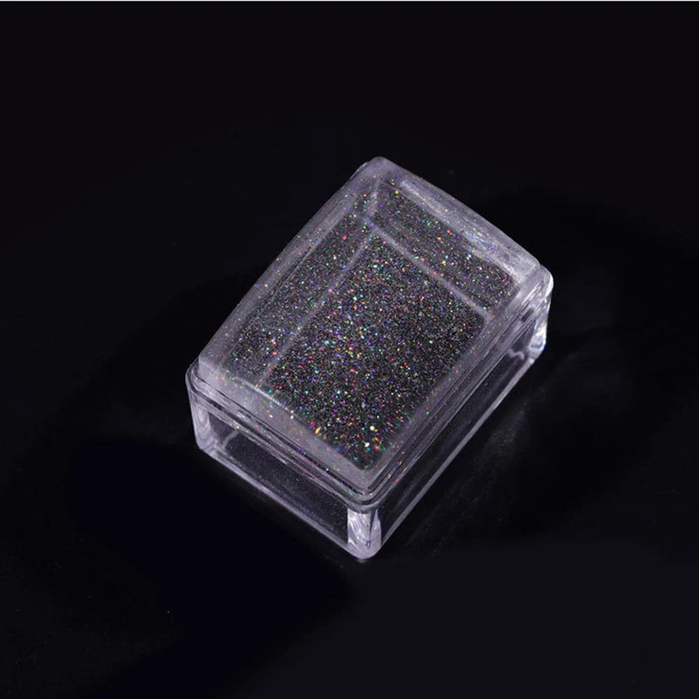 Флуоресцентный лазерный силиконовый штамп для ногтей прямоугольник желе со