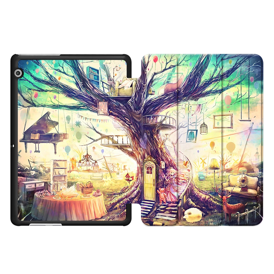 HW17 Чехол MTT для huawei MediaPad T3 10 AGS-L09 AGS-W09 Honor Play Pad 2, 9,6 дюймов, чехол-подставка для планшета, защитный чехол из искусственной кожи - Цвет: HW17