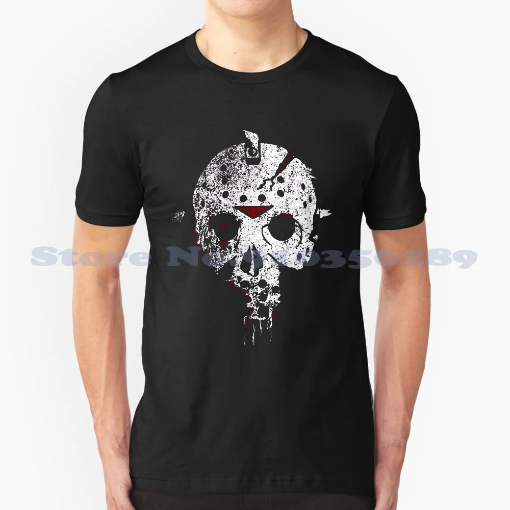 

Punish S Fashion Vintage Tshirt T Shirts Jason Voorhees Camp Crystal Lake Horror Mashup Graffiti Stencil