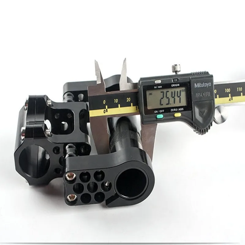 Рулевая колонка велосипеда складной велосипед Регулируемый двойной вынос руля 25