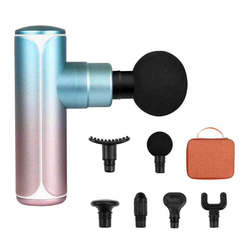 2021 миниатюрный массажный пистолет для глубоких тканей глубокая вибрация