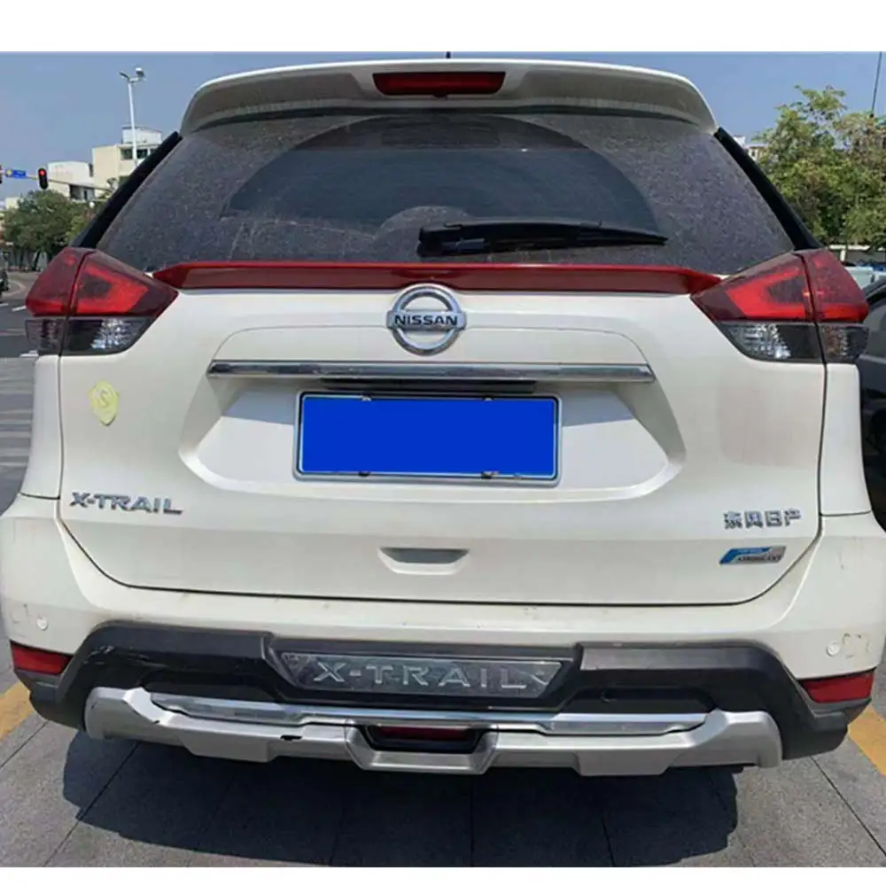 Автозапчасти задний Средний спойлер для Nissan X TRAIL 2017 2018 2019 ABS пластиковый багажник
