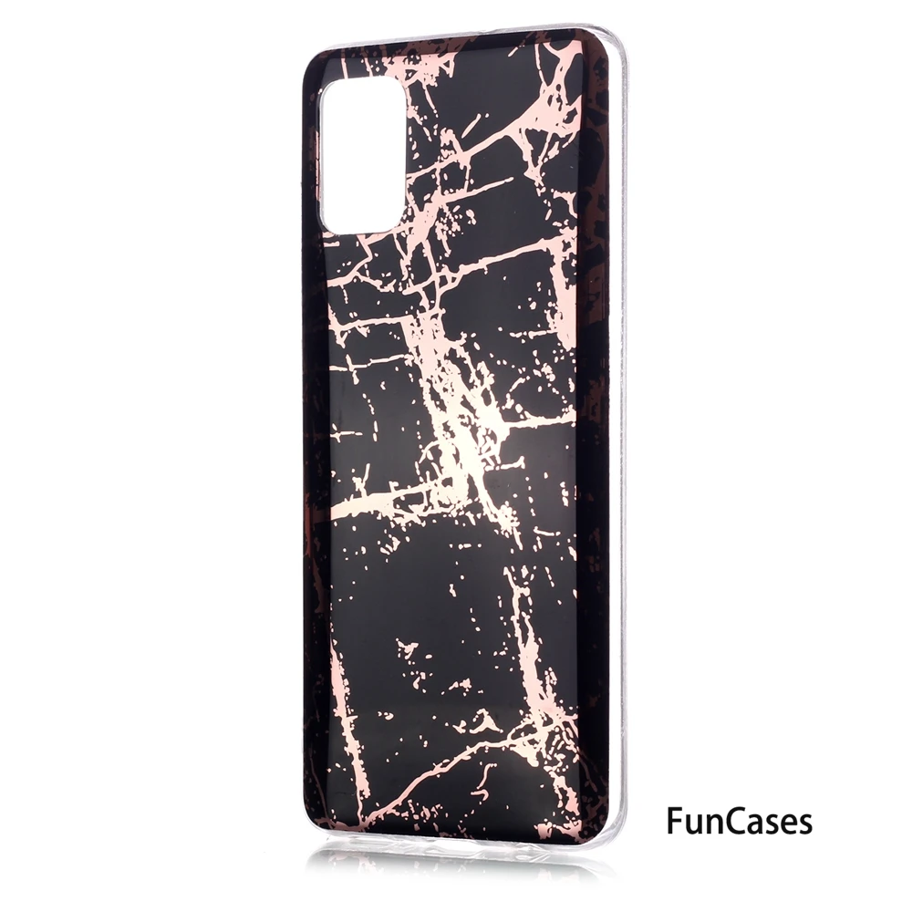 Белый мягкий чехол из ТПУ для carcaso Samsung A51 бампер с фламинго Galaxy Caso Новый задней