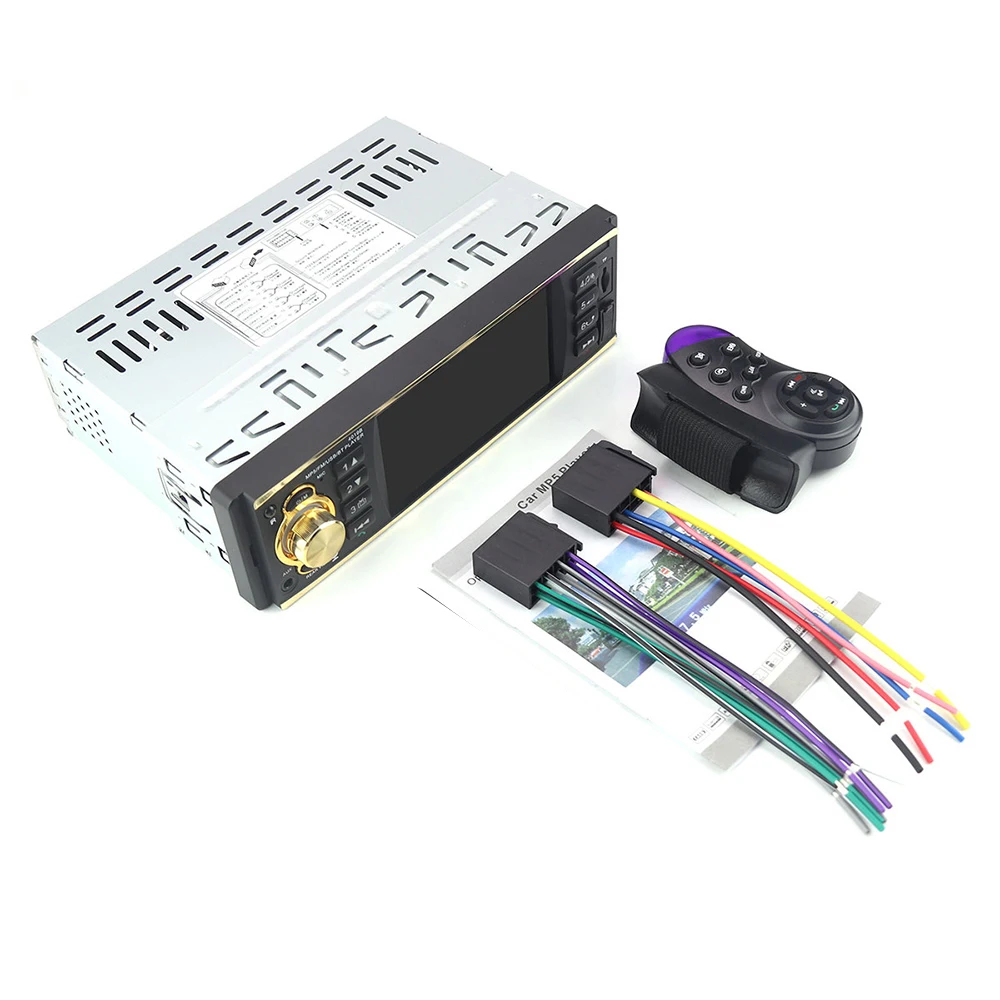 Автомагнитола 1 din 4019B автомагнитола стерео FM Bluetooth USB AUX камера заднего вида