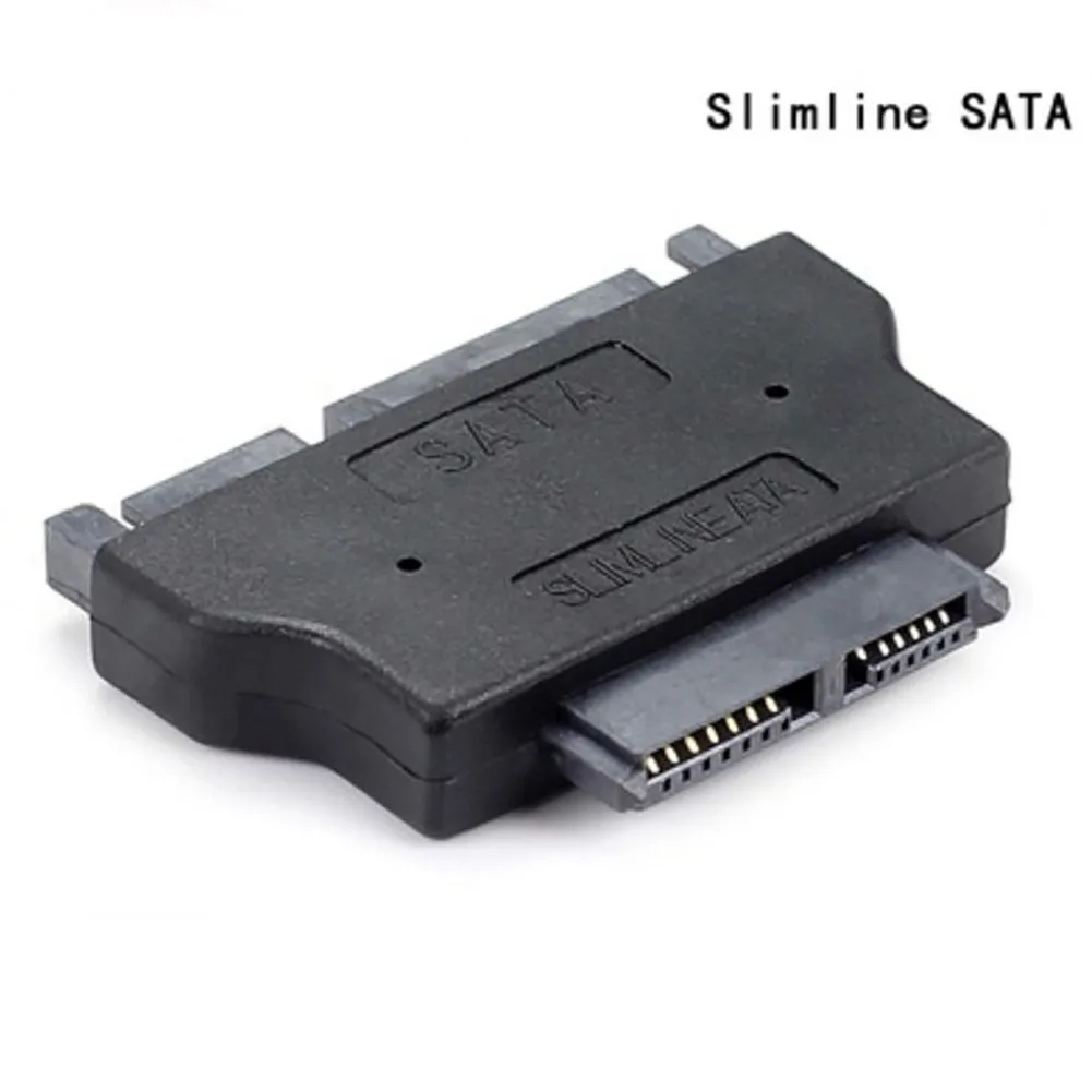 Slimline SATA адаптер Serial ATA 7 + 15 22pin мужской тонкий 6 13pin переходник с внутренней резьбой