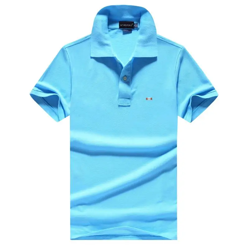 Топ качество 2020 летние мужские рубашки поло с коротким рукавом 100% хлопок большие