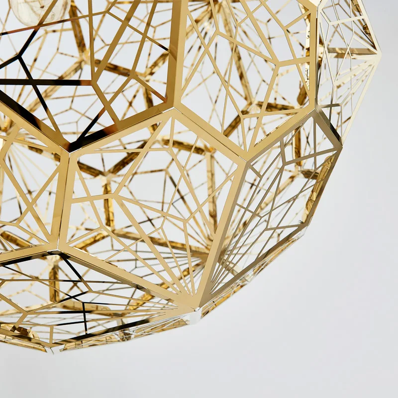 Современные итальянские золотые медные серебряные Висячие веерные светильники