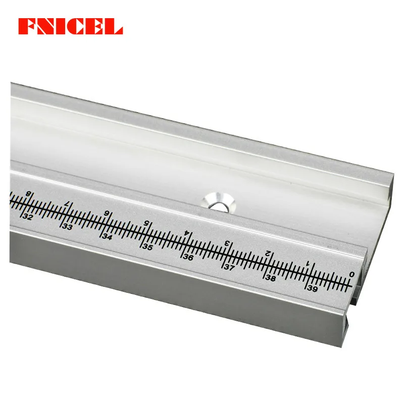 Т образный трек из алюминиевого сплава для деревообработки с направляющими