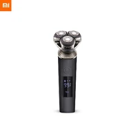 xiaomi msn smart electric shaver large lcd screen cordless type c rechargeable waterproof dry wet shave