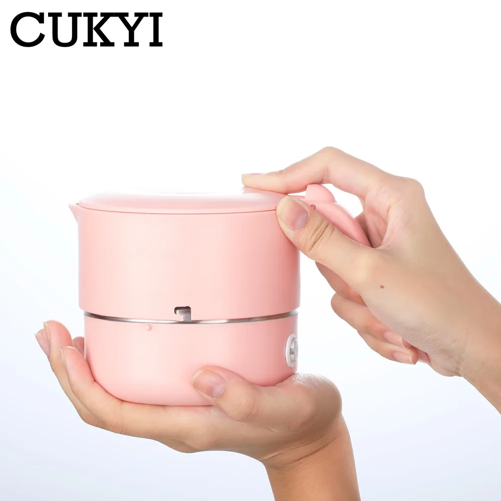 Складной мини чайник CUKYI 100 л 250 в дорожный портативный водонагреватель с переходником 4 1 для