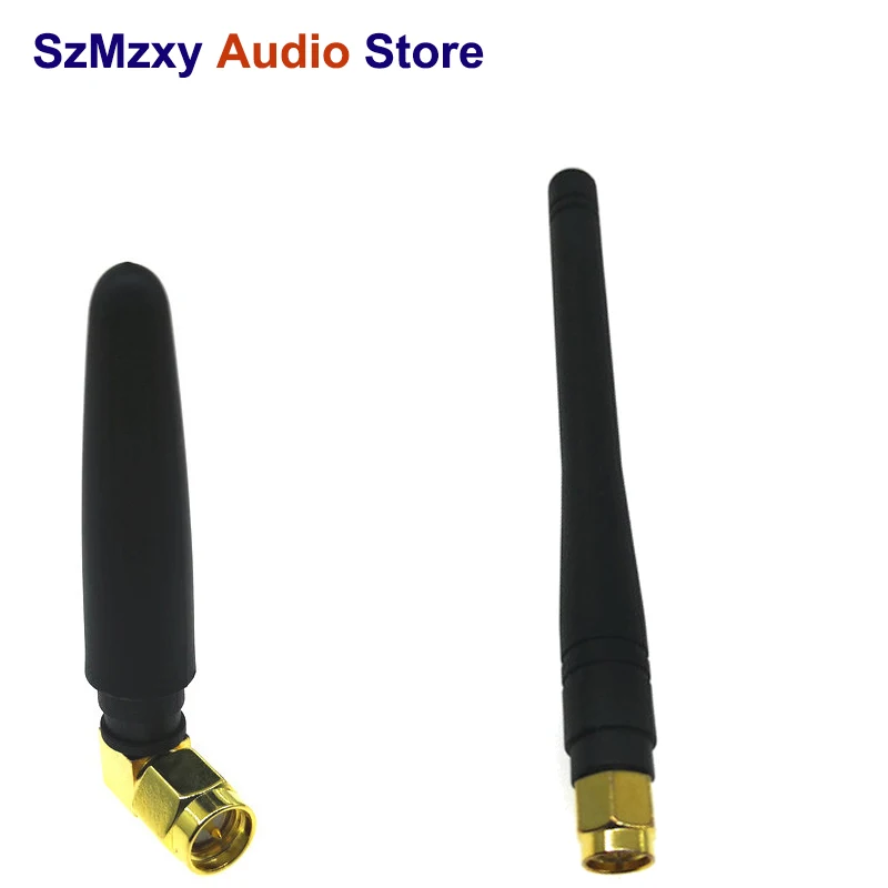 

1 шт. антенна SMA 2,4G WIFI 2 дБ длина 5 см разъем антенны SMA-male 2,4 ГГц