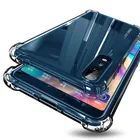 Мягкий силиконовый ударопрочный чехол из ТПУ для телефона Huawei Honor 8X MAX 9X X10 Play 3 3E 4T Pro, прозрачная подушка безопасности, Противоударная задняя крышка
