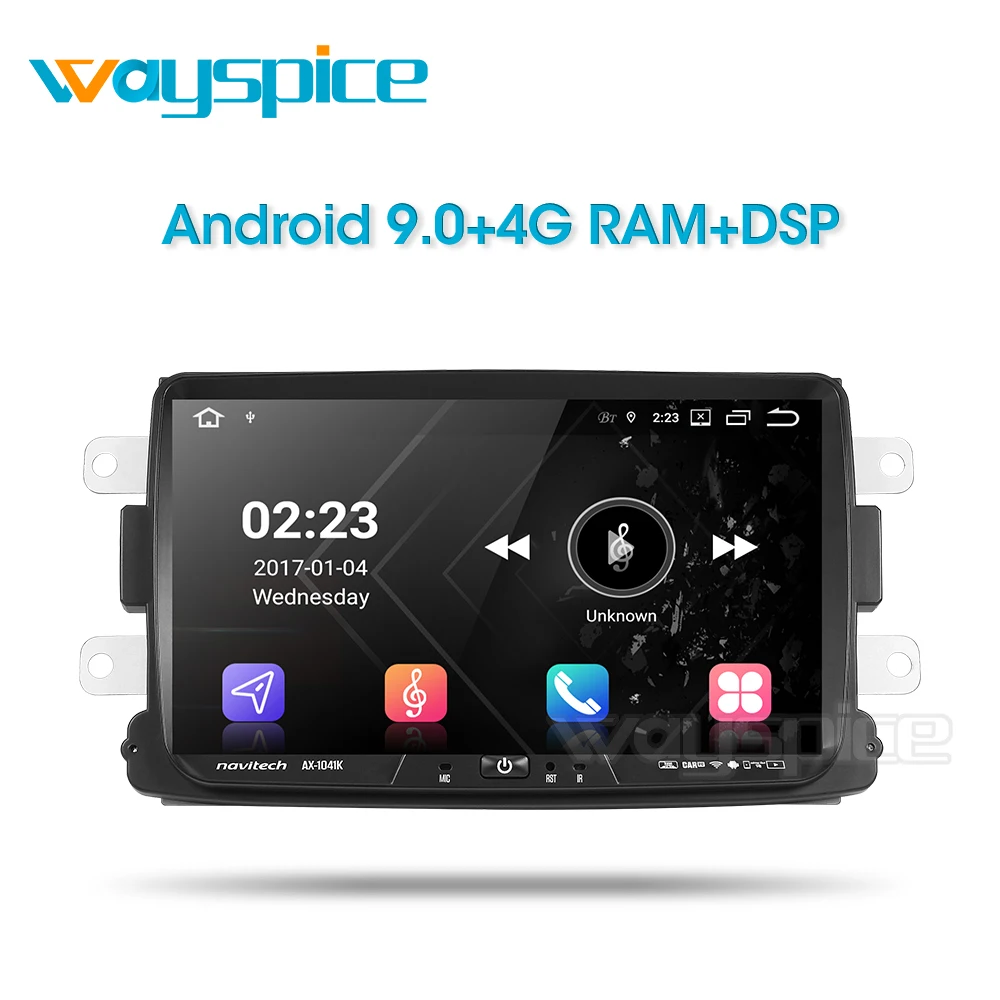 Автомобильный dvd-плеер для Renault Duster Dacia Sandero Captur Lada Xray 2 Logan gps-навигация 4 ГБ 32 android 9 0
