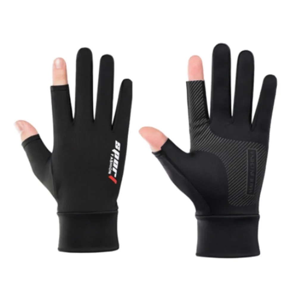 

Soft Gloves Sun Protection Breathable Delicate Ice Silk Moisture Non-slip