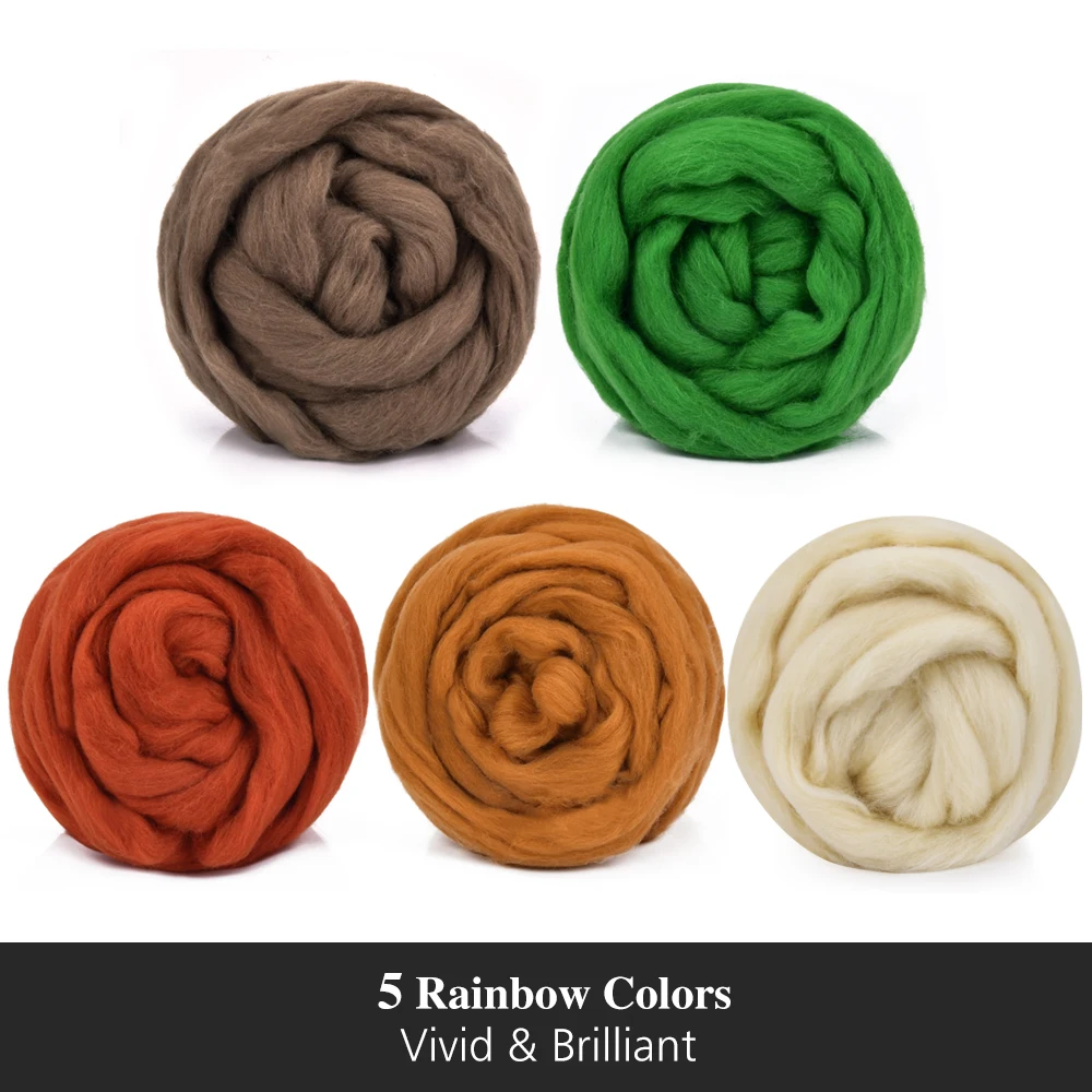 100 г шерстяные войлочные шарики игла для валяния стартер сделай сам кукла