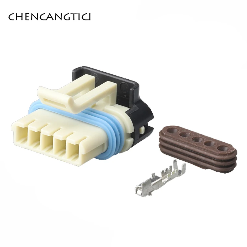 

1 Set 5 Pin Auto Exhaust Gas Recirculation EGR Valve Cable Connector Waterproof Socket Plug For Buick Excelle Chevrolet Car