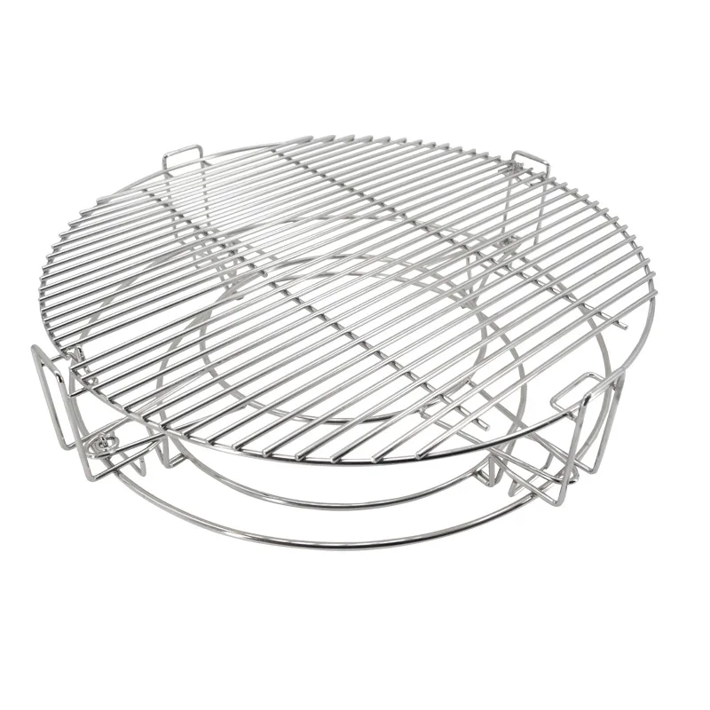 

Stainless Steel 304 round Three-Layer BBQ Grill BBQ Mobile Baking Tray Barbecue Grill Three-Layer BBQ Grill BBQ Grill Four-Piece