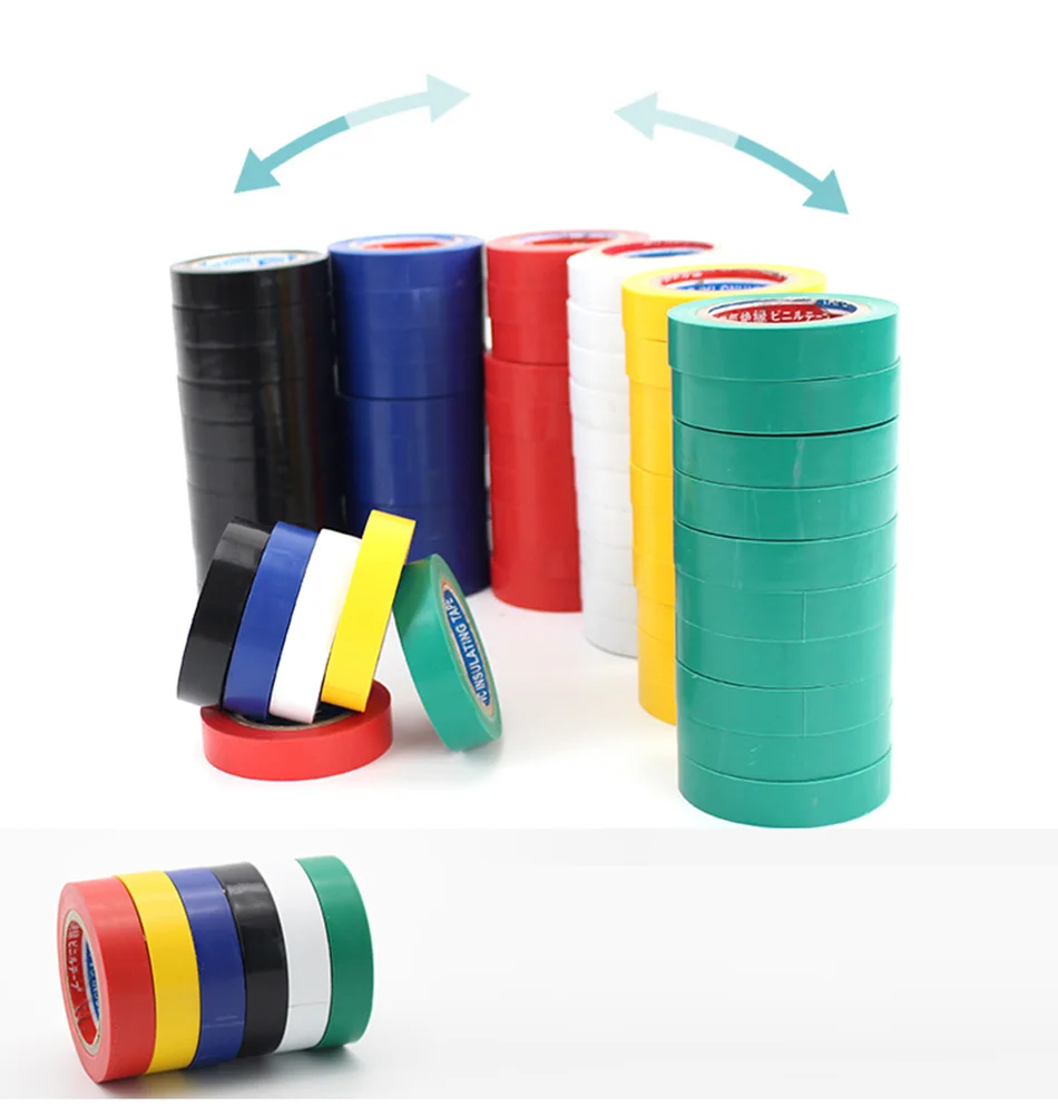 Электрическая лента ПВХ электрическая большой емкости изоляционная