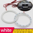 Супер яркие кольца с ореолом, хлопковые светодиодные фары с ангельскими глазками, 60 мм, 70 мм, 80 мм, 90 мм, 100 мм, 110 мм, 120 мм, автомобильные, мотоциклетные, лампа DRL светильник лампа