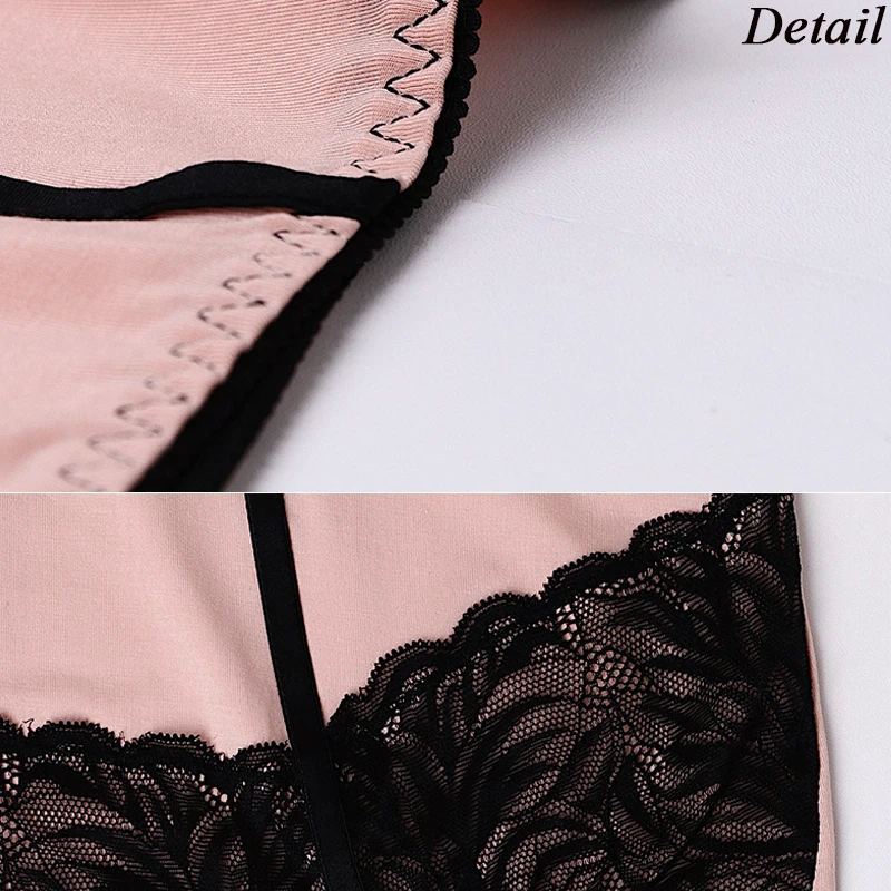 Женское нижнее белье сексуальные кружевные трусы бесшовные шелковистые дышащие