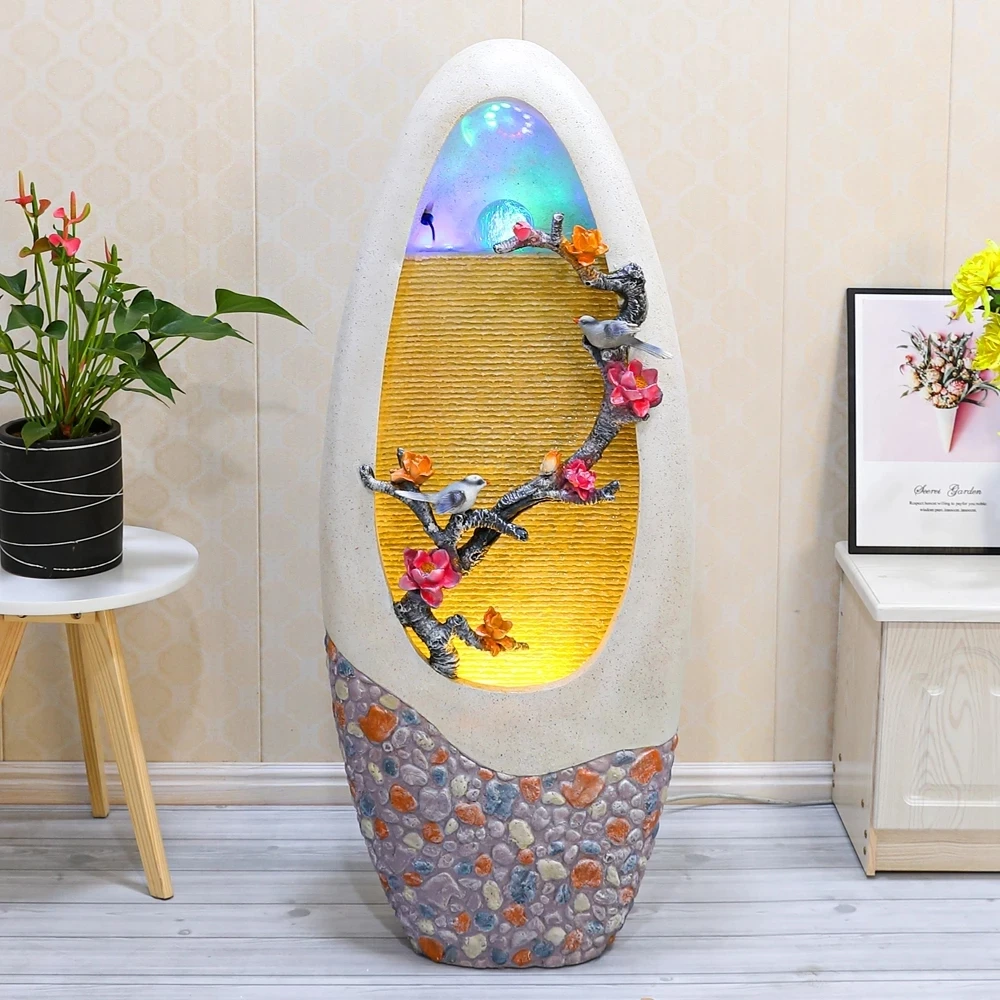 

Modern Creative Humidifier Fountain Home Furnishings Balcony Waterscape Decoration Home Accessories
