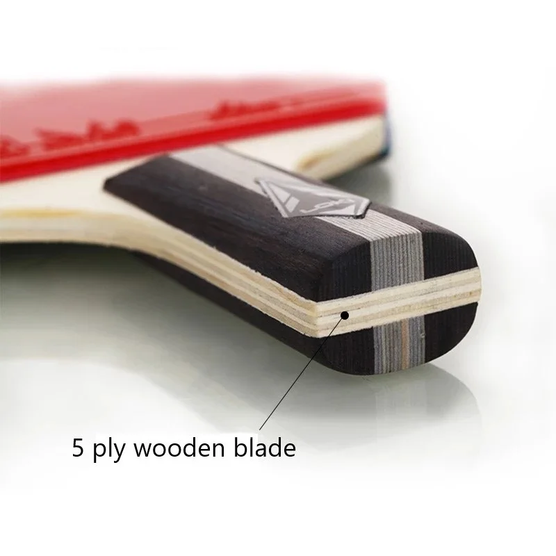 

Professiona Elastic Match Ping Pong Rackets For Basic Training Powerful Table Tennis Racket Set With Good Control High Spin -40