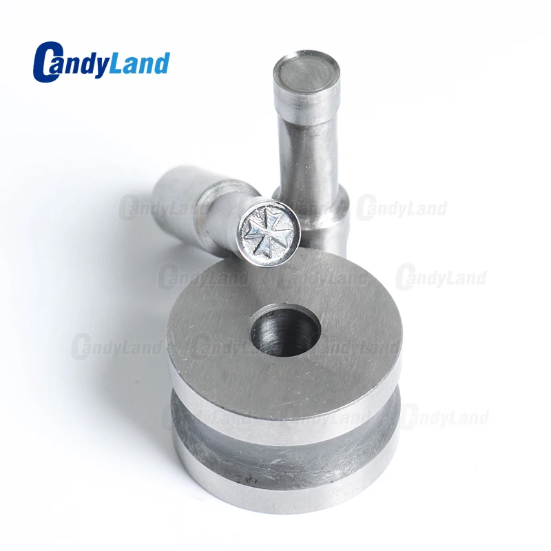 CandyLand Clover Milk Tablet Die 3D Punch Press Mold Candy Punching Custom Logo Calcium For TDP5 Machine | Инструменты