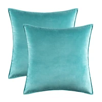 nordic ins wind velvet edge cushion cover for sofa office bed car waist pillow plush pillowcase 30x50 40x40 45x45 50x50 60x60cm