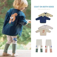 childrens jacket coat for boys girls korean 2021 winter outerwear top clothes toddler teenagers young childrens clothings