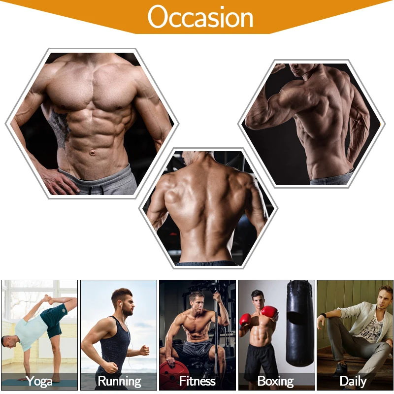 Men Modeling Strap Slimming Belt Waist Trainer Tummy Control Body Shaper Adjustable Cincher Abdomen Belly Compression Shapewear images - 6