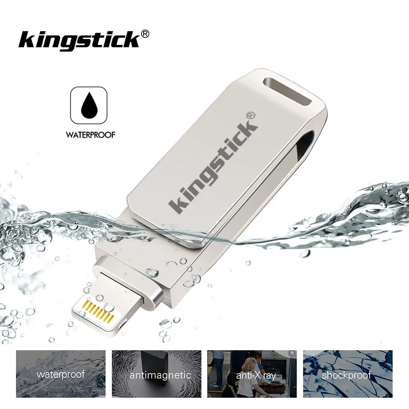 Usb флешка usb флеш накопитель для iphone ipad 3 0 64 Гб 32 128 ГБ 2 в 1 ручка внешних устройств