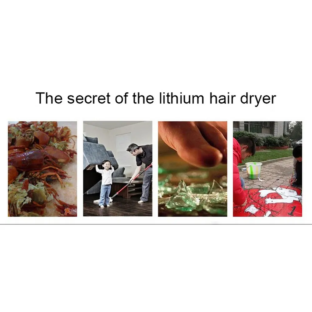 

Blower Suction Pet Hair Dryer 1300W Electric Dust Collector Soot Blower 25800MAH Rechargeable High Power Wireless Blower