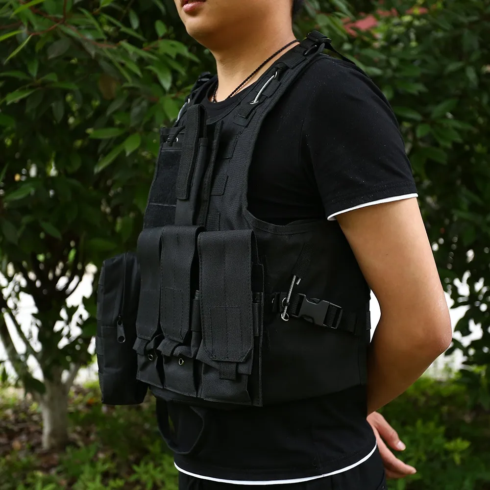 Тактический жилет с мешочком для журналов набор аксессуаров военный Молл Боевая