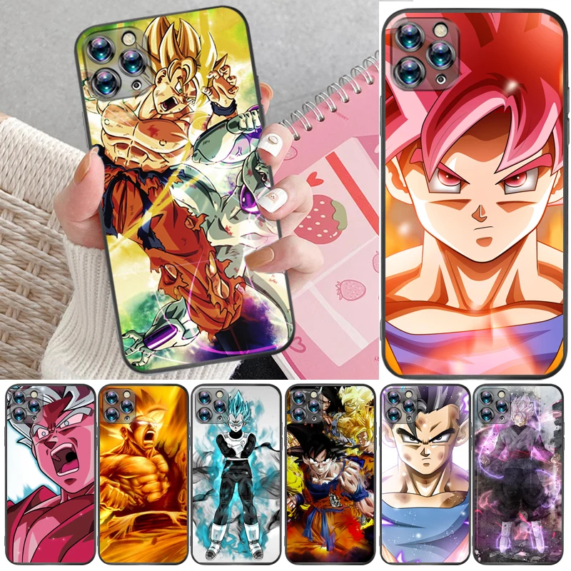 

Anime Super Warrior Dragon Figure Color Painting Phone Case For iPhone 6 6S Plus 7 8 Back Cover Funda Cases Carcasa