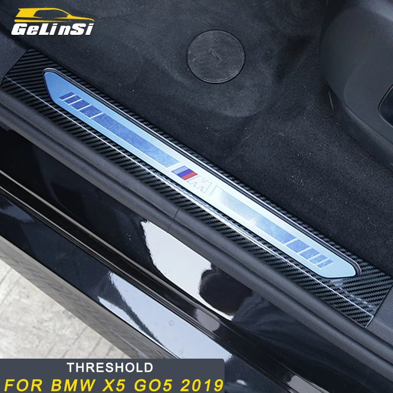Gelinsi для BMW X5 G05 2019 автомобильный Стайлинг порог порога Накладка защита Добро