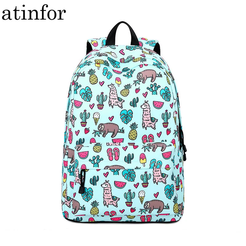 Женский водонепроницаемый рюкзак atinfor повседневный дорожный для ноутбука 15 6