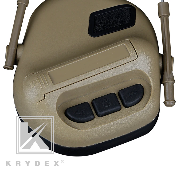 KRYDEX Peltor Comtac наушники для связи W/ Rail Adapter быстрого шлема тактическая гарнитура +