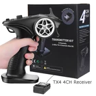 TX4 2,4 ГГц 4CH радиосистема управления передатчиком ler GA-4H-TX дистанционное управление с приемником для радиоуправляемой машинки лодки PK TG3 FS-GT3B