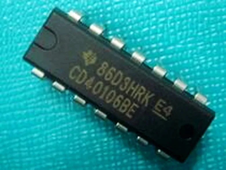 

10PCS/LOT CD40106BE CD40106 HCF40106