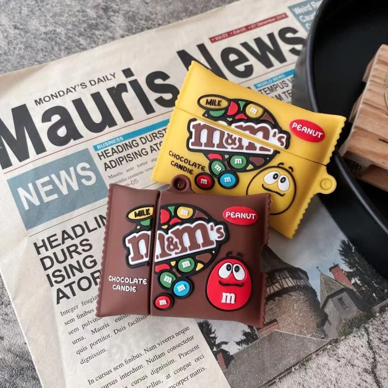 

natural artesian Water case For AirPods 1 2 Pro Chocolate chip cookies box soft silicone Wireless bluetooth earphone cover